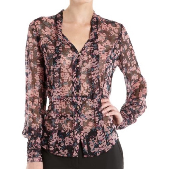 Elizabeth and James Tops - Elizabeth and James || Silk Lara Blouse